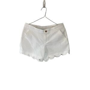 Lilly Pulitzer the Buttercup shorts white size 4